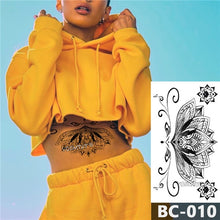 Load image into Gallery viewer, Jewelry Moon lotus star Tattoo