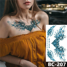 Load image into Gallery viewer, Jewelry Moon lotus star Tattoo