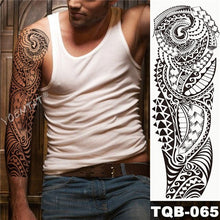 Load image into Gallery viewer, Victory Warrior Men Full Cloud Tattoo Body Art