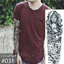 Load image into Gallery viewer, Victory Warrior Men Full Cloud Tattoo Body Art