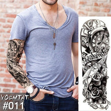 Load image into Gallery viewer, Victory Warrior Men Full Cloud Tattoo Body Art