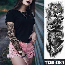Load image into Gallery viewer, Victory Warrior Men Full Cloud Tattoo Body Art