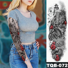 Load image into Gallery viewer, Victory Warrior Men Full Cloud Tattoo Body Art