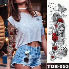 Load image into Gallery viewer, Victory Warrior Men Full Cloud Tattoo Body Art