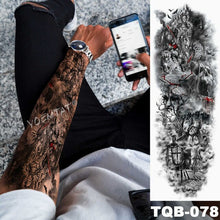 Load image into Gallery viewer, Wild Fierce Animal Men Full Bird Totem Tattoo