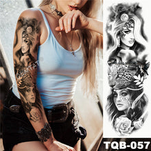 Load image into Gallery viewer, Wild Fierce Animal Men Full Bird Totem Tattoo